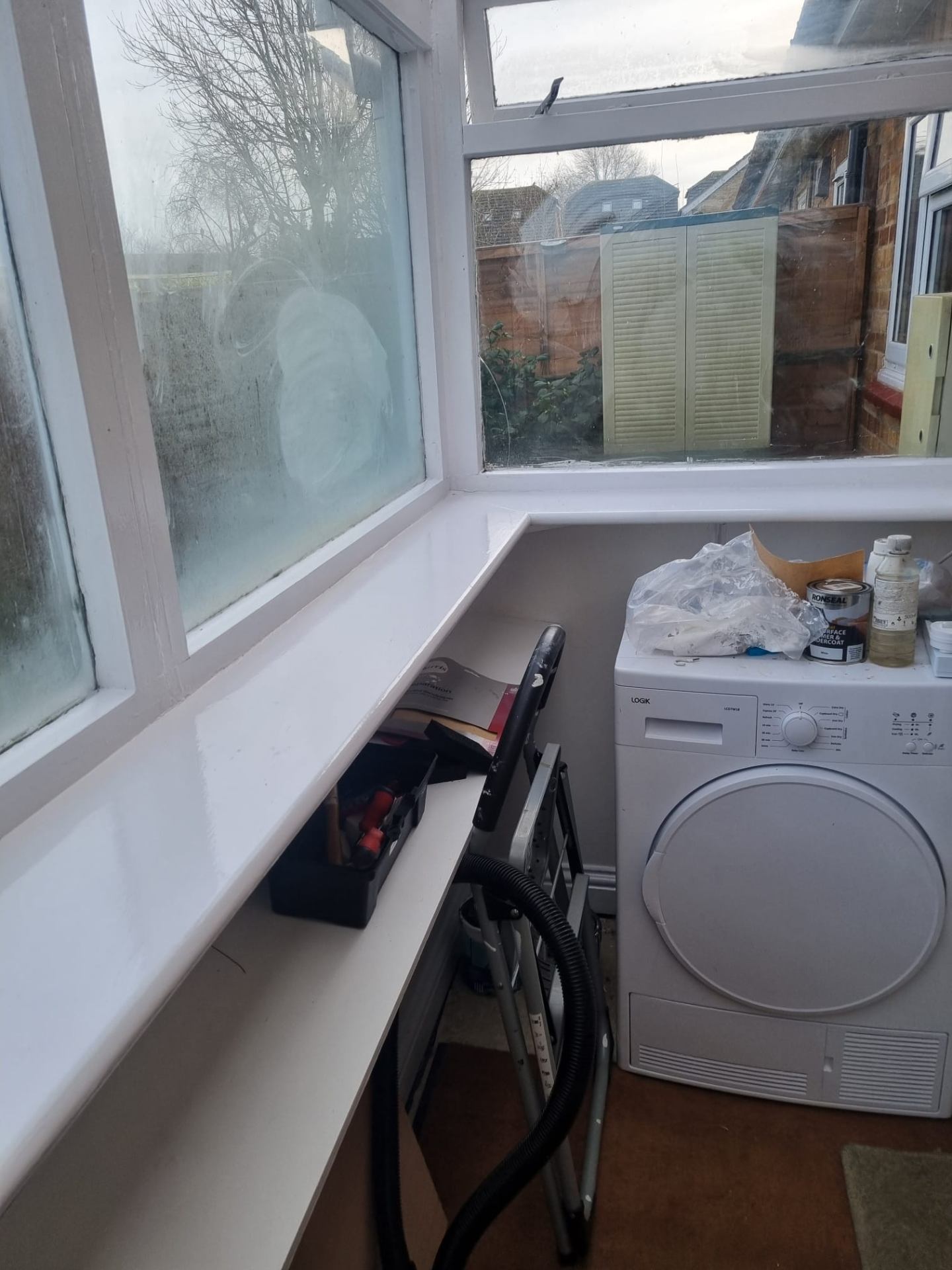 Mock-Tudor detached house exterior, Bracknell exterior painters